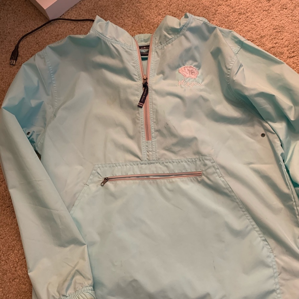 Mizzou windbreaker/rain jacket